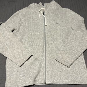 Men’s penguin quilted zip up hoodie xl